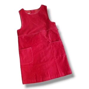 Talbots Pink Kids Stretch Velvet Sleeveless - Size 6X